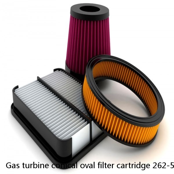 Gas turbine conical oval filter cartridge 262-5002 262-5115