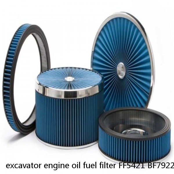 excavator engine oil fuel filter FF5421 BF7922 3978040 P550881 11LC-70010