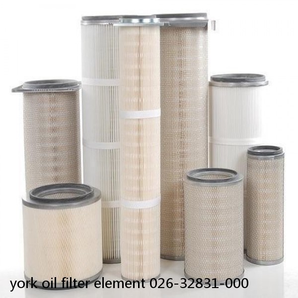 york oil filter element 026-32831-000