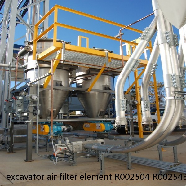 excavator air filter element R002504 R002543 60207265 60207264