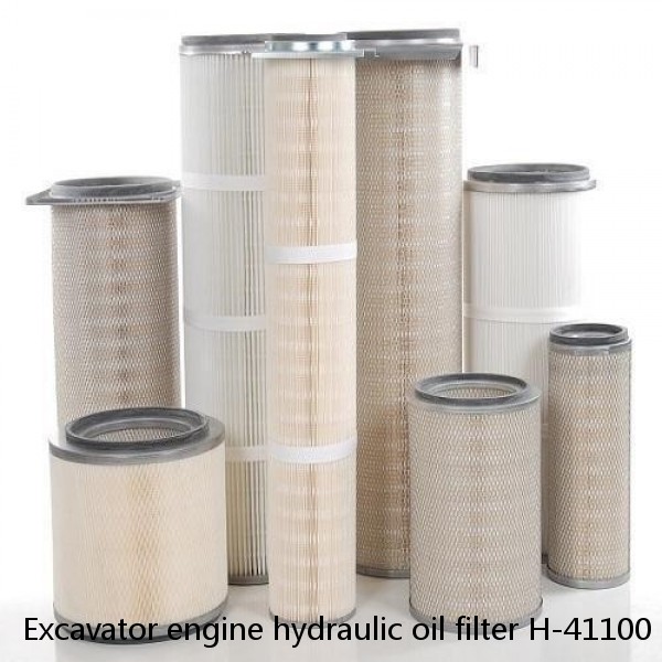 Excavator engine hydraulic oil filter H-41100 P502636 H41100 YN52V01025R100
