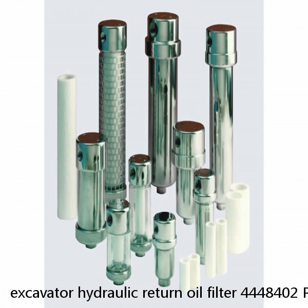 excavator hydraulic return oil filter 4448402 PT9557 HF7691 P502270 4443773