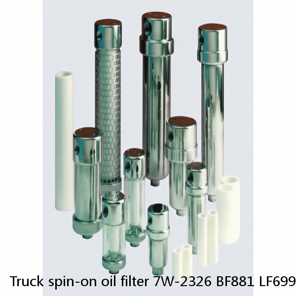 Truck spin-on oil filter 7W-2326 BF881 LF699 P554407