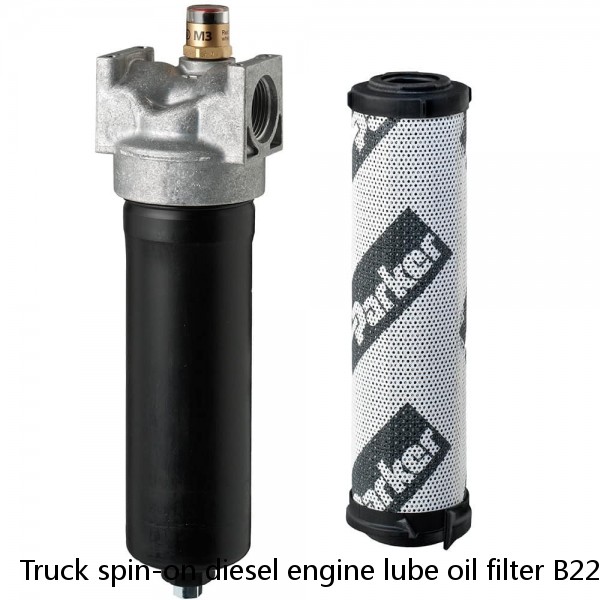 Truck spin-on diesel engine lube oil filter B222100000137 LF3654