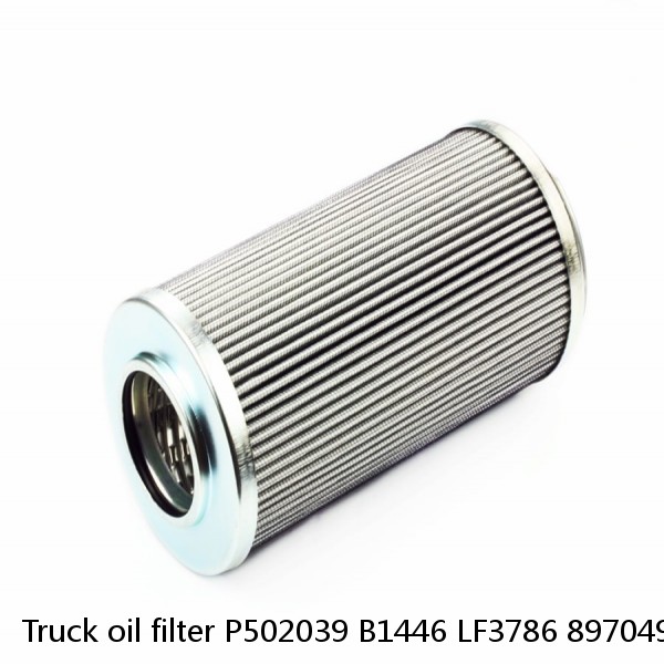 Truck oil filter P502039 B1446 LF3786 8970497081 8-97049708-1