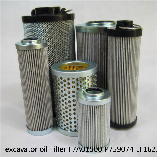 excavator oil Filter F7A01500 P759074 LF16238