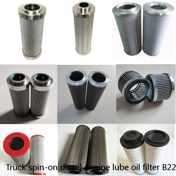 Truck spin-on diesel engine lube oil filter B222100000137 LF3654 #2 small image