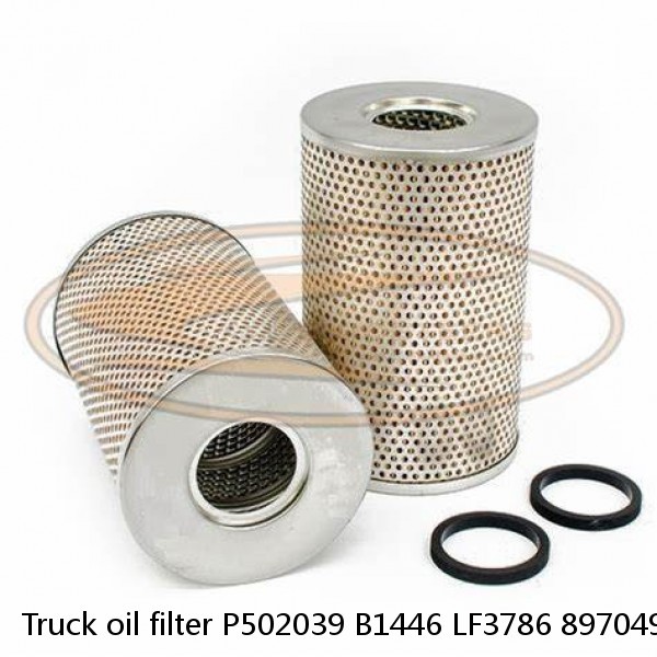 Truck oil filter P502039 B1446 LF3786 8970497081 8-97049708-1 #2 small image