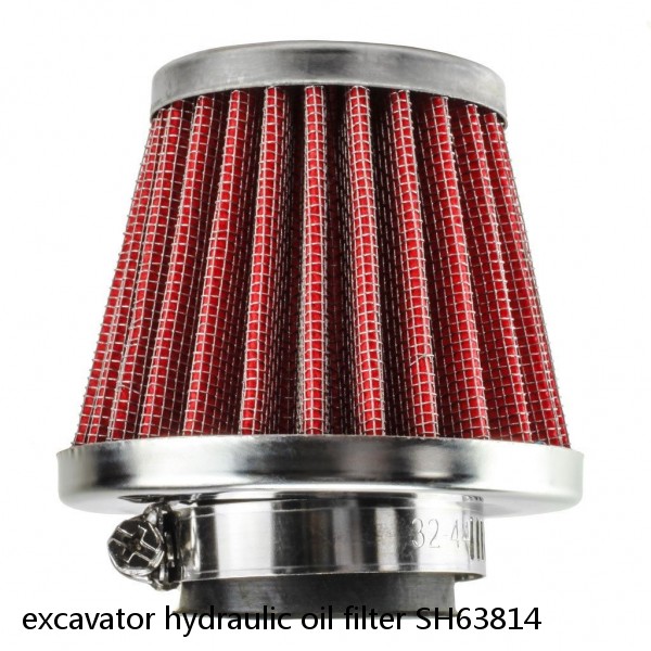 excavator hydraulic oil filter SH63814 #4 small image