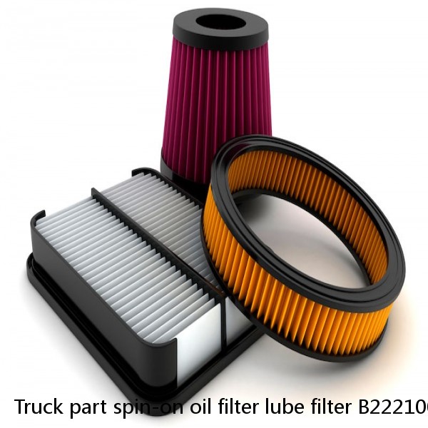 Truck part spin-on oil filter lube filter B222100000137 P550425 #4 small image