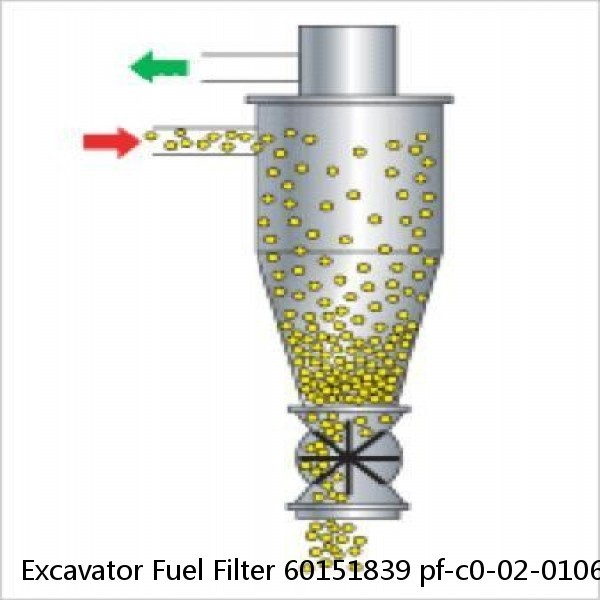 Excavator Fuel Filter 60151839 pf-c0-02-01060 8-98074-288-0 P502424