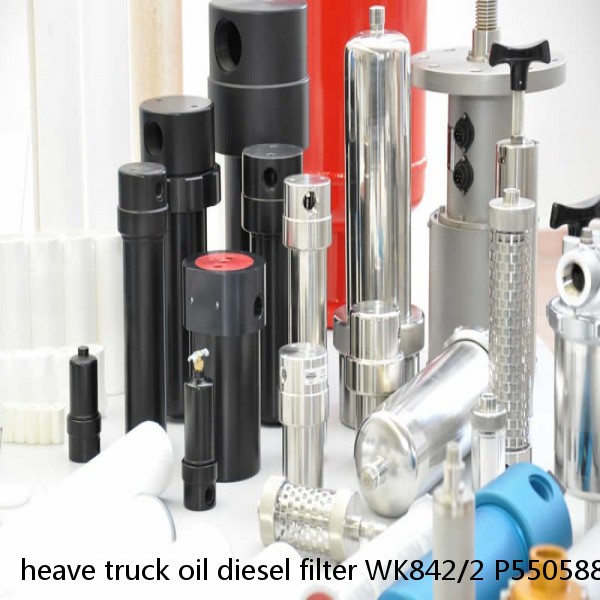 heave truck oil diesel filter WK842/2 P550588 P4183 26561118 FF5135