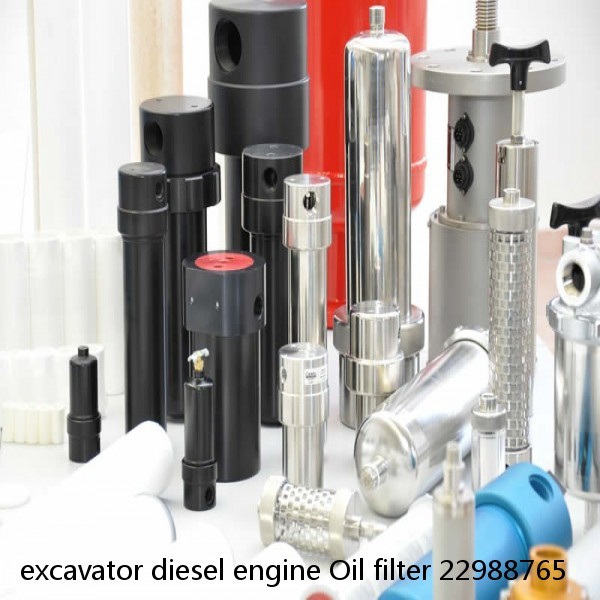 excavator diesel engine Oil filter 22988765 #2 small image
