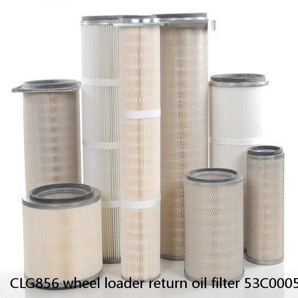 CLG856 wheel loader return oil filter 53C0005 #5 image