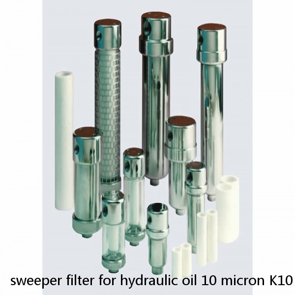 sweeper filter for hydraulic oil 10 micron K10 #1 image