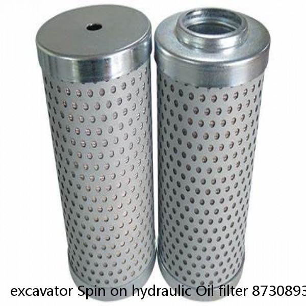excavator Spin on hydraulic Oil filter 87308933 BT8874-MPG P165659 #3 image