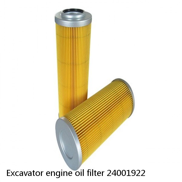 Excavator engine oil filter 24001922 #1 image