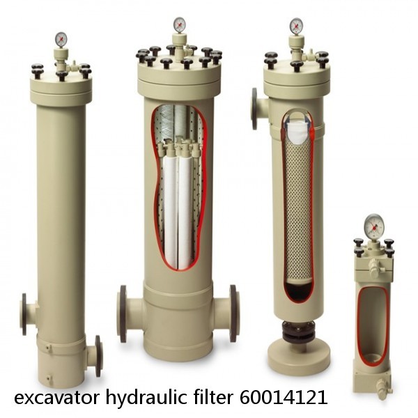 excavator hydraulic filter 60014121 #1 image
