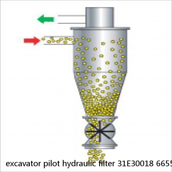 excavator pilot hydraulic filter 31E30018 6655066 1030-61460 #4 image