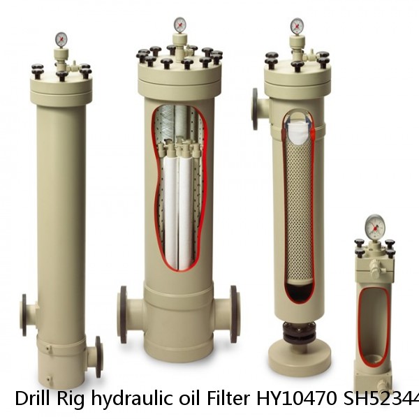 Drill Rig hydraulic oil Filter HY10470 SH52344 #4 image