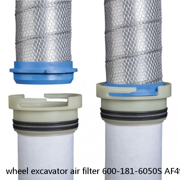 wheel excavator air filter 600-181-6050S AF490M P119374 AF418 P181034 #5 image