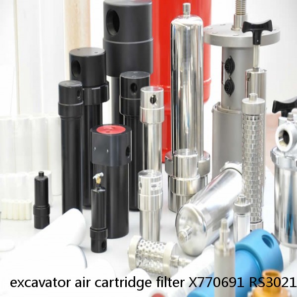 excavator air cartridge filter X770691 RS30216 P785390 #4 image