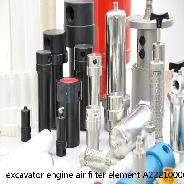 excavator engine air filter element A222100000429 A222100000430 #3 image